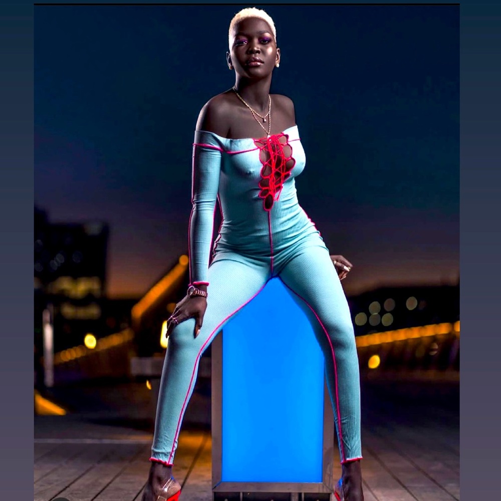 Fashion Nova Cheyenne Jumpsuit💙💖